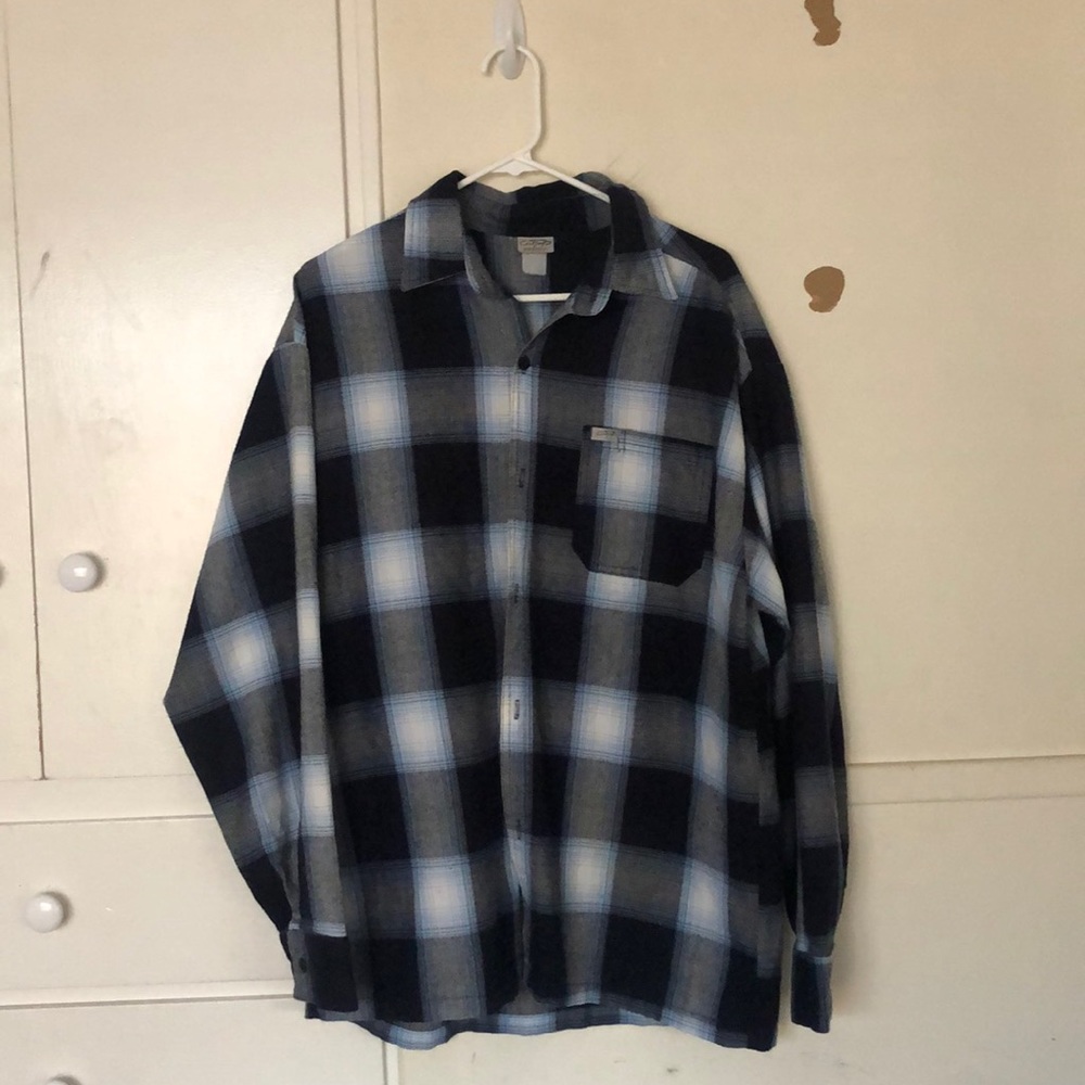 Cal Top Flannel Long Sleve